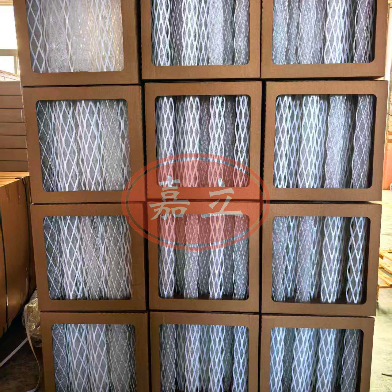 绥滨3D柱型漆雾过滤收集器