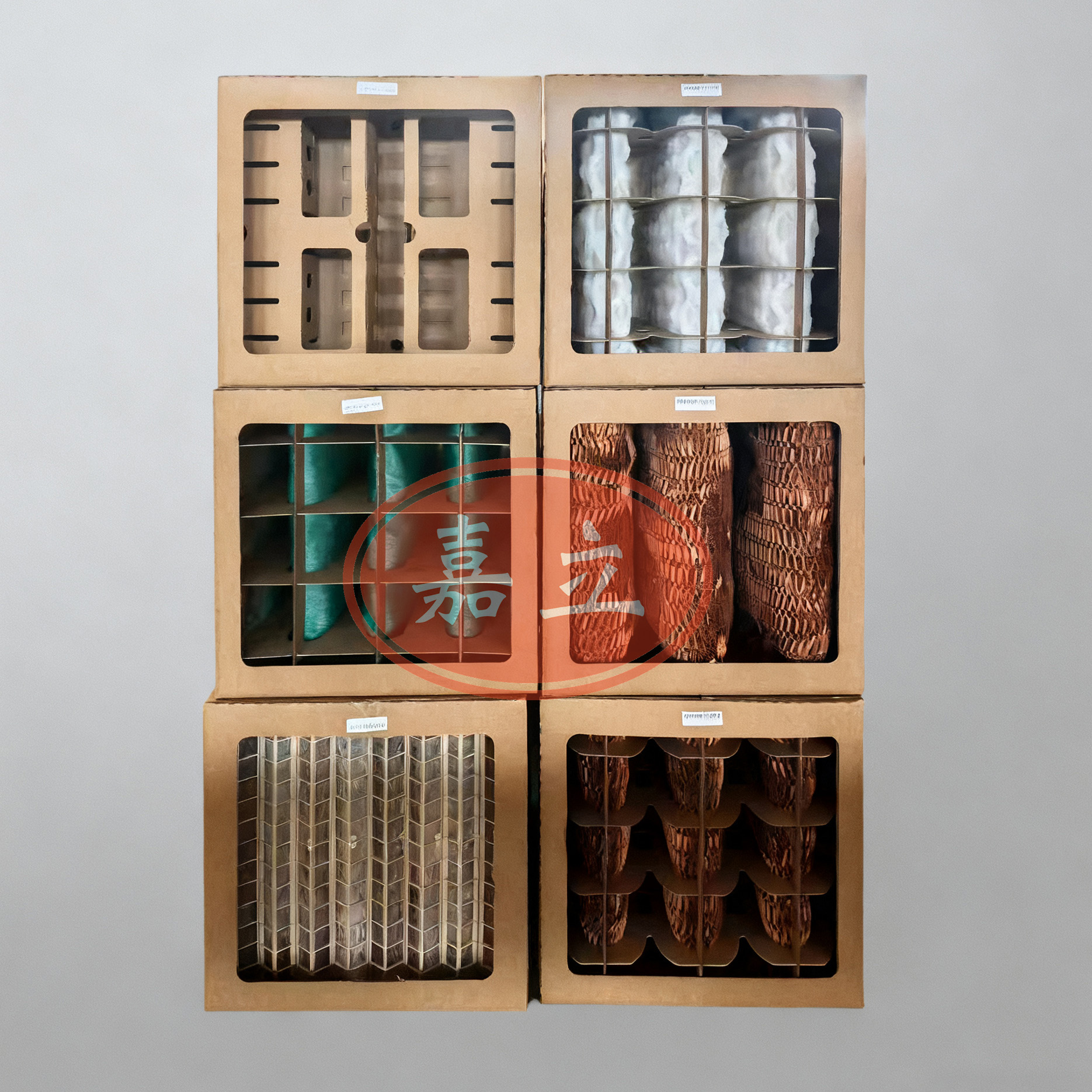 绥滨纸盒式漆雾过滤纸箱